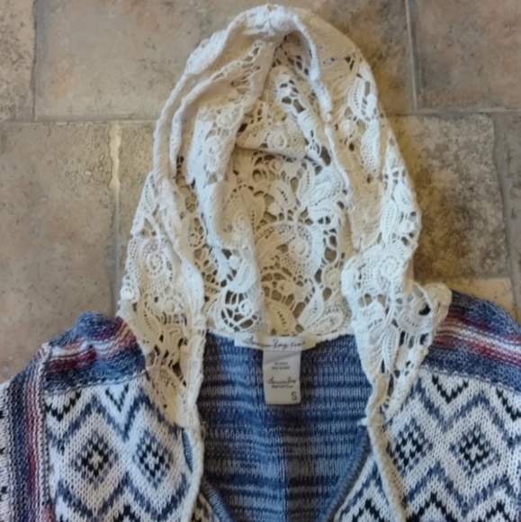 American Rag boho sweater size small - Picture 5 of 9